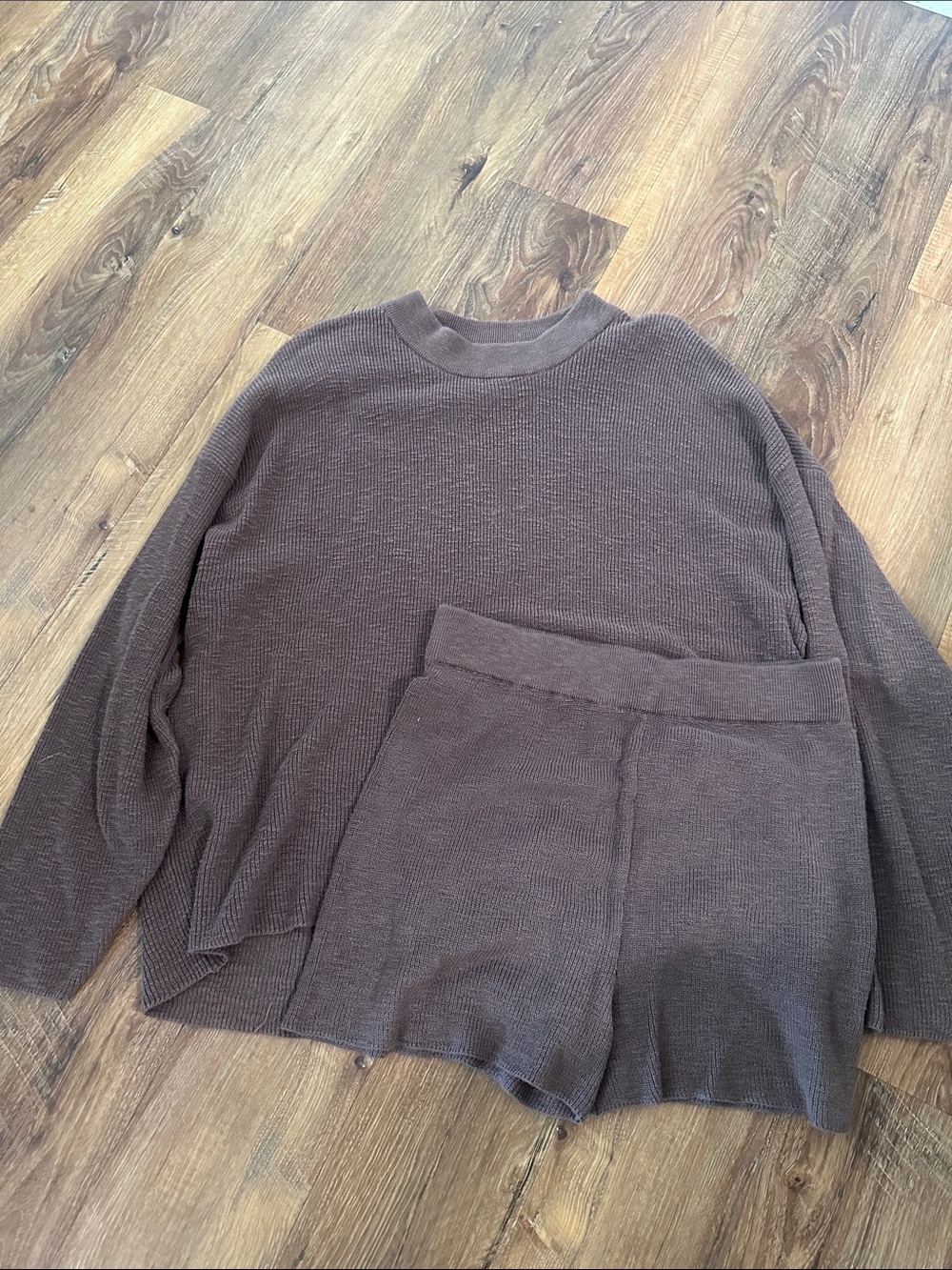 Free people Malibu surf set size M in brown.